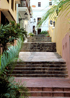 Stairways at Old San Juan